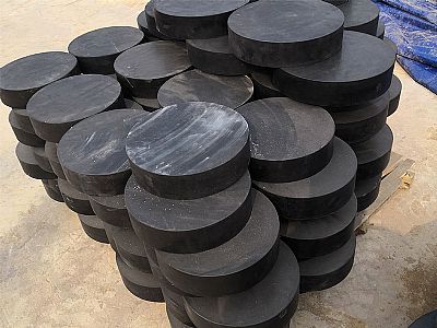肥东县板式橡胶支座由若干层橡胶片与薄钢板经加压硫化